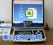 电子秤USB接口直通电脑表格