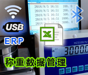 电子秤串口通讯USB接口打印报警