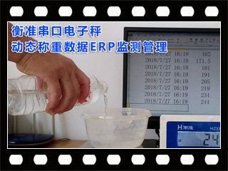 北京衡准电子秤动态称重串口ERP管理